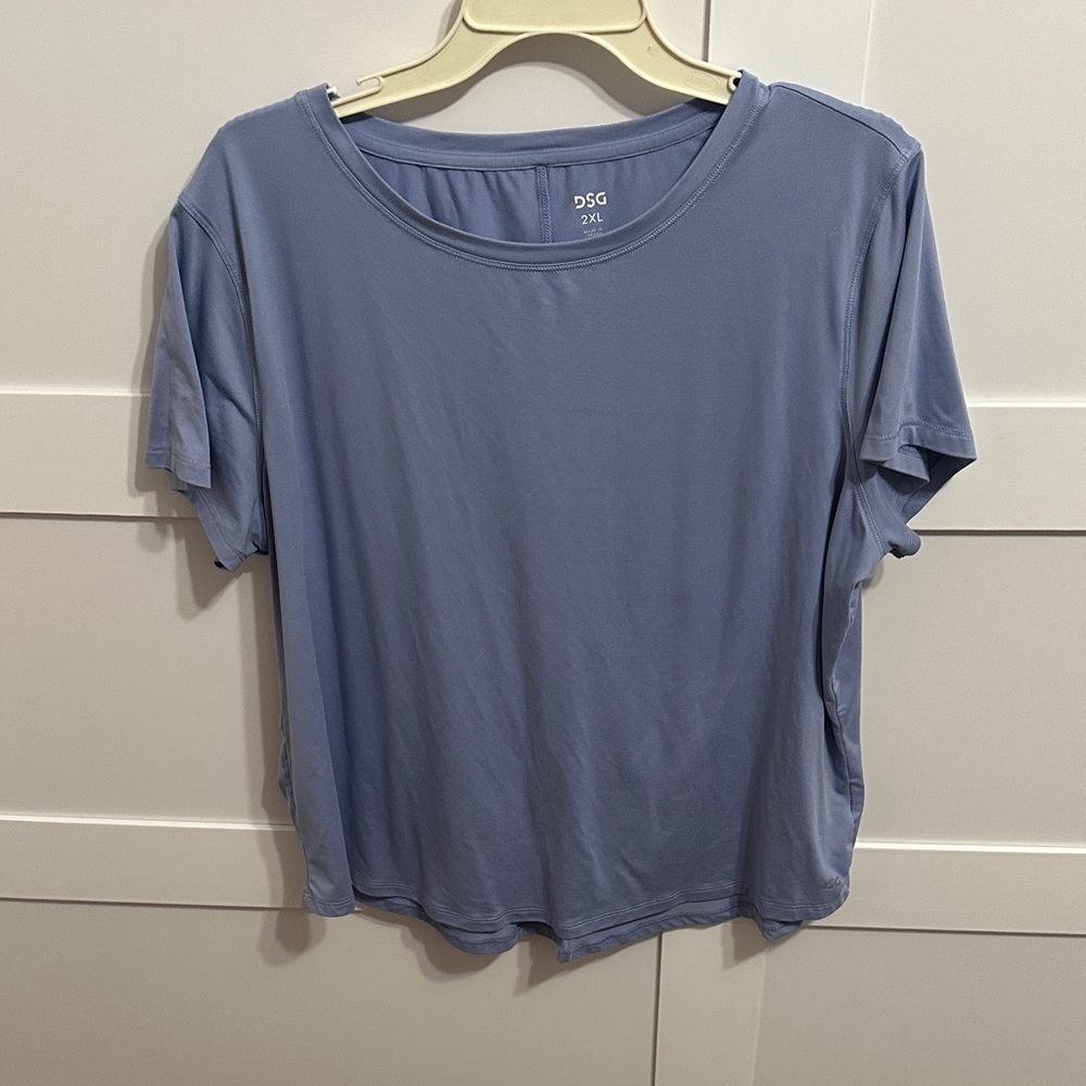 DSG Women's Light Purple Short Sleeve Top